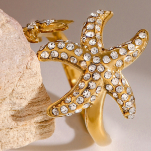 Starfish Design Ring