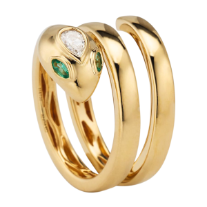 Gold Snake Ring