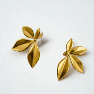 Four Petal Demifine Earrings
