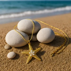 Star Fish Demifine Chain Necklace